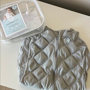 Dreamland Quilted Baby Sleep Sack - Light Gray